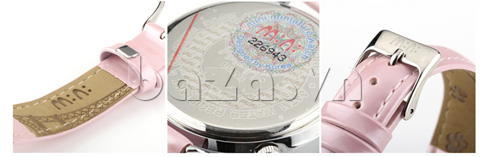 Đồng hồ nữ Mini MN1094 trái tim tình yêu có tem bảo hành giúp tránh mua phải hàng giả hàng nhái