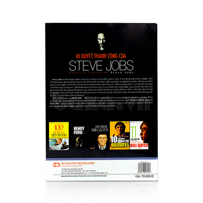 Sách quản trị lãnh đạo " Bí quyết thành công của Steve Jobs  " Kim Thác Đao sách hay nên đọc