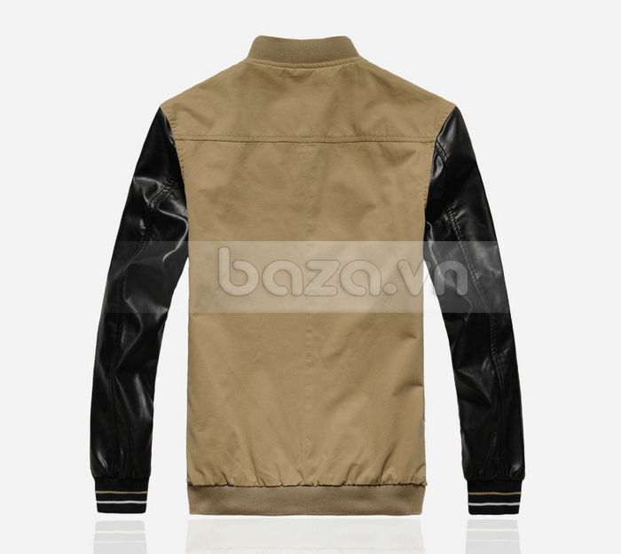 Baza.vn: Thiết kế lưng áo khoác nam  No1Dara WT8383 tôn dáng