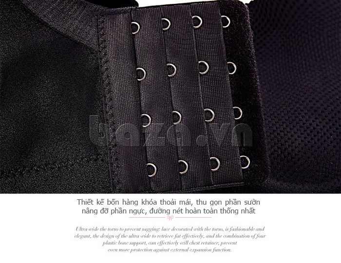 bộ đồ lót nữ không đường may Vineco V158817 - bốn móc khóa hiện đại