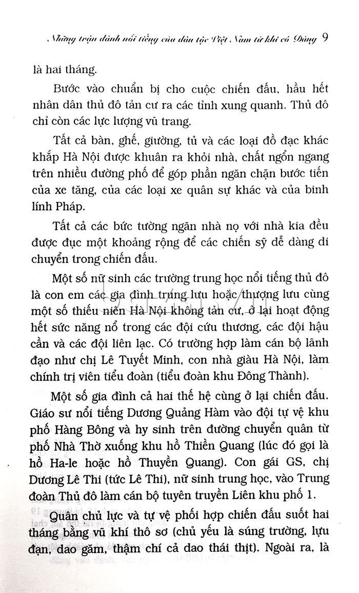 Sách Những trận đánh nổi tiếng của dân tộc Việt Nam từ khi có Đảng - baza.vn