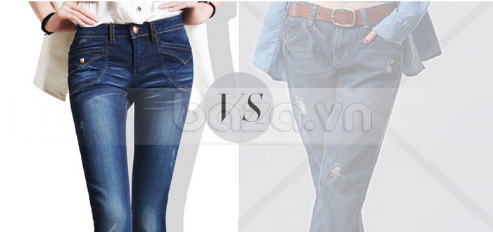 Quần Jeans nữ Bulkish ống bút chì kiểu dáng Âu Mỹ sành điệu, hoàn hảo và tuyệt vời