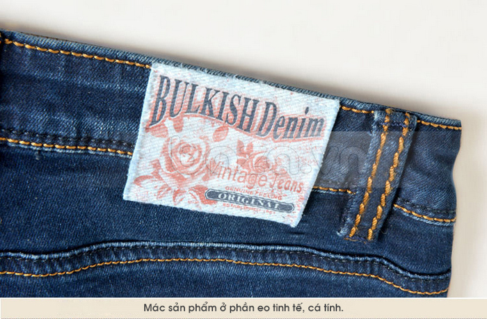 Quần Jeans nữ Bulkish ống bút chì kiểu dáng Âu Mỹ sành điệu, hoàn hảo cho bạn gái