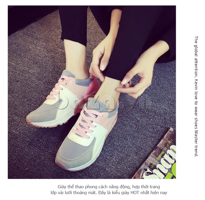 sneaker phong cách Hàn Quốc Montmartre xịn 