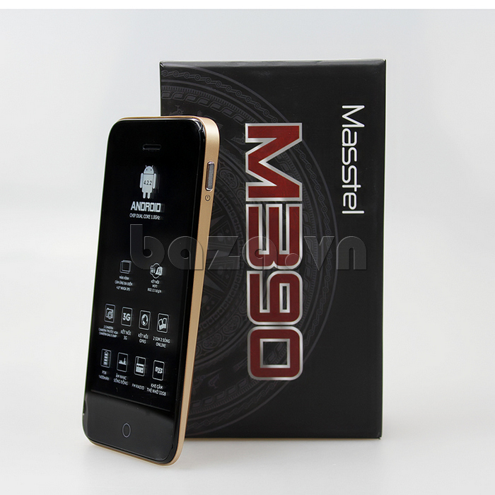 Điện thoại cảm ứng Masstel M390 - Điện thoại đẹp cho mọi người