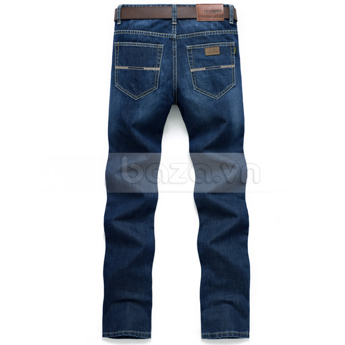 Mặt sau quần Jeans nam LeHondies ống đứng