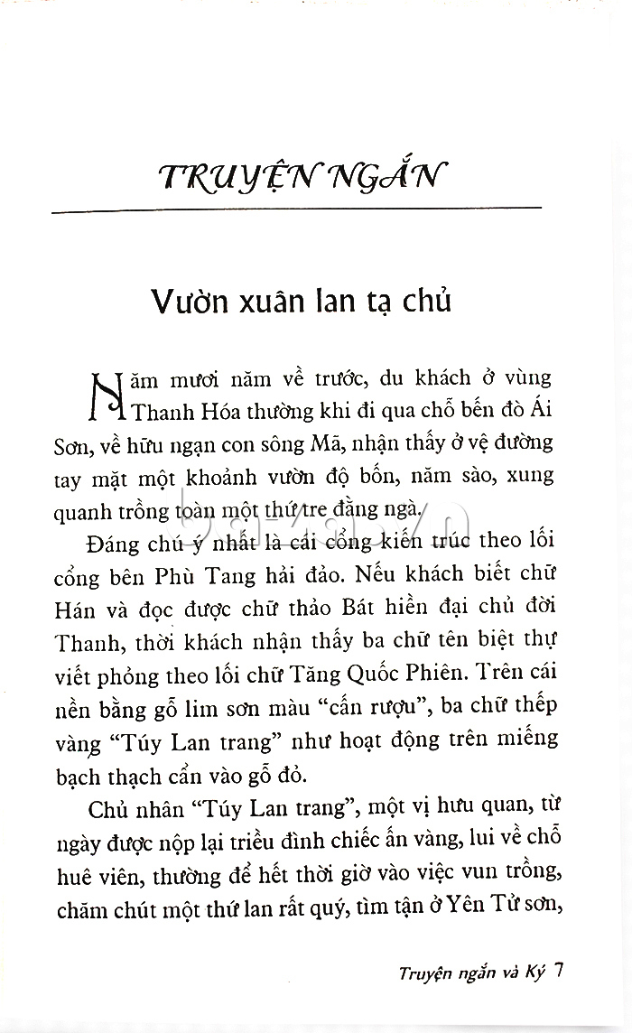 Nguyễn Tuân - Truyện ngắn và ký - sách văn học hay