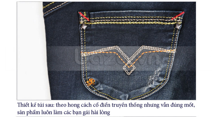 Quần Jeans nữ Bulkish phong cách Hàn Quốc thiết kế trẻ trung, hot