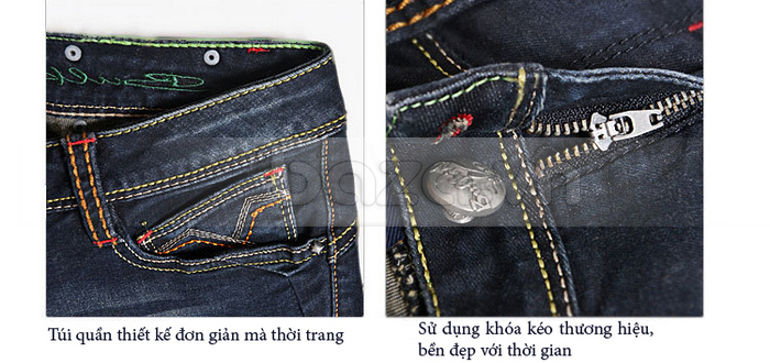 Quần Jeans nữ Bulkish phong cách Hàn Quốc thiết kế trẻ trung, thời thượng