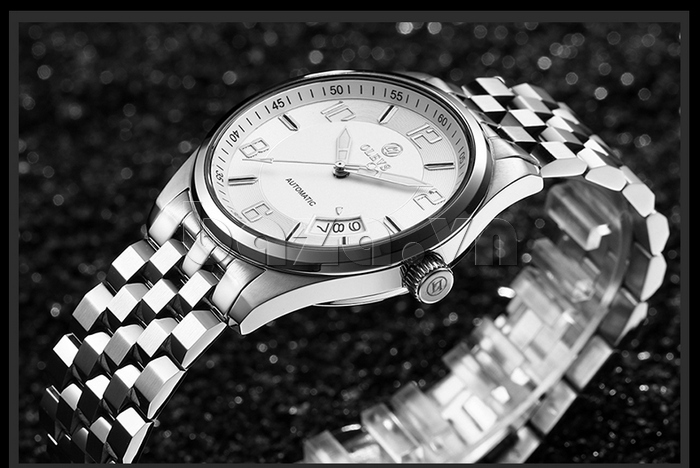 Đồng hồ nam Olevs L91 màu bạch kim sang trọng và lịch lãm