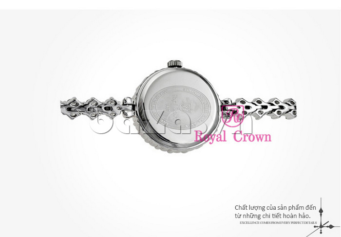 Đồng hồ nữ Royal Crown 3807 gắn đá cao cấp  chiếc đồng hồ hoàn mỹ 