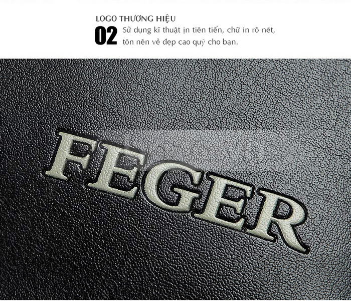 Túi da nam Feger FG056 Tinh tế đến từng chi tiết, hiện đại