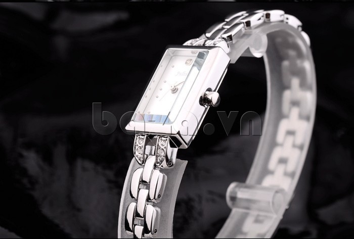 Đồng hồ nữ thời trang Julius JA-655 dây bạc cá tính