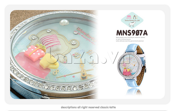 Đồng hồ nữ Mini MNS907 Wonderful Day màu sắc sang trọng và đẹp mắt 