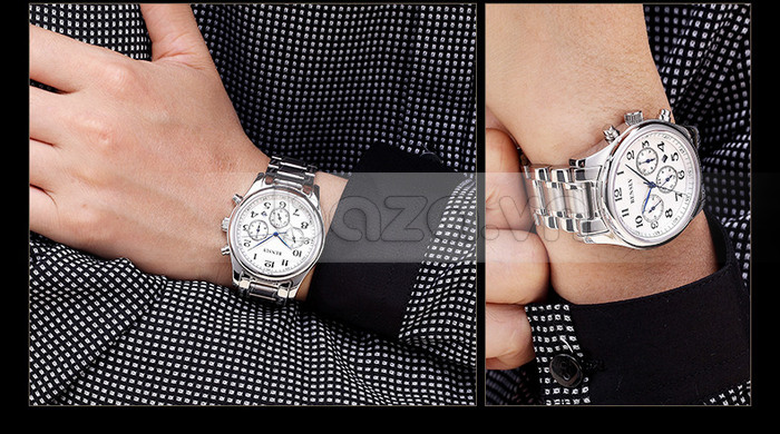 Đồng hồ đeo tay nam BENSLY Thụy Sỹ thiết kế tinh xảo cao cấp