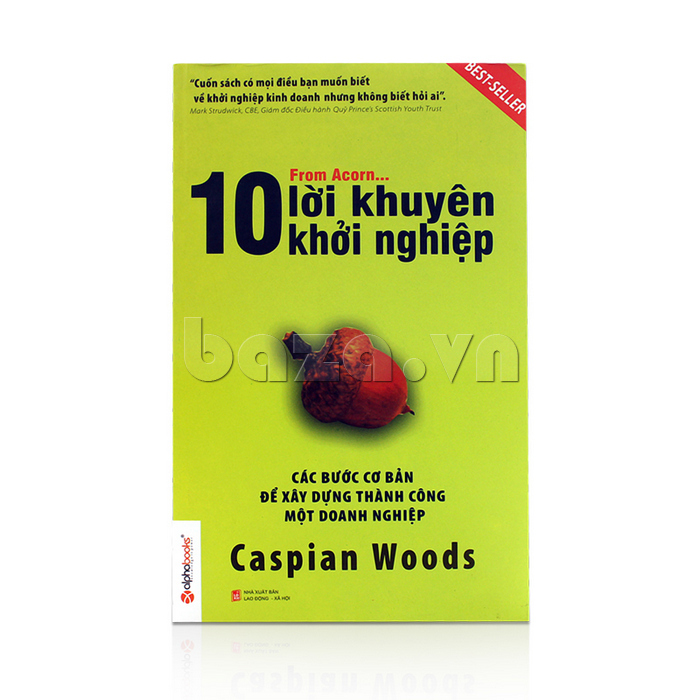 sách khởi nghiệp làm giàu " 110 lời khuyên khởi nghiệp  " Caspian Woods 