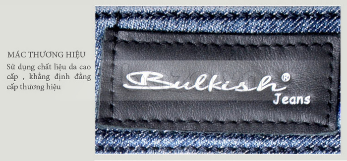 Quần Jeans nữ Bulkish thiết kế hiện đại tạo dáng trẻ trung, khẳng định thương hiệu