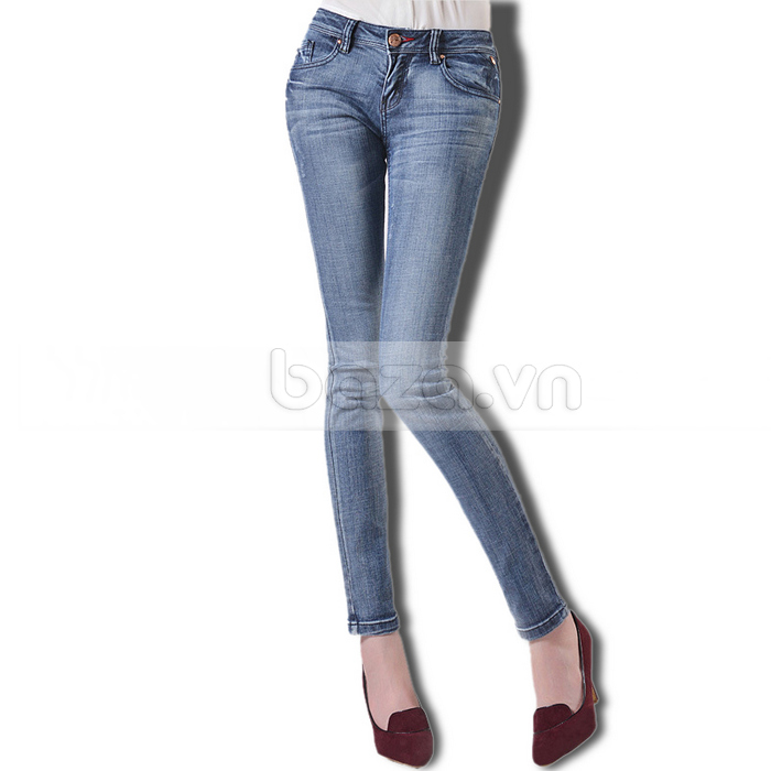 Quần Jeans nữ Bulkish thiết kế hiện đại tạo dáng trẻ trung