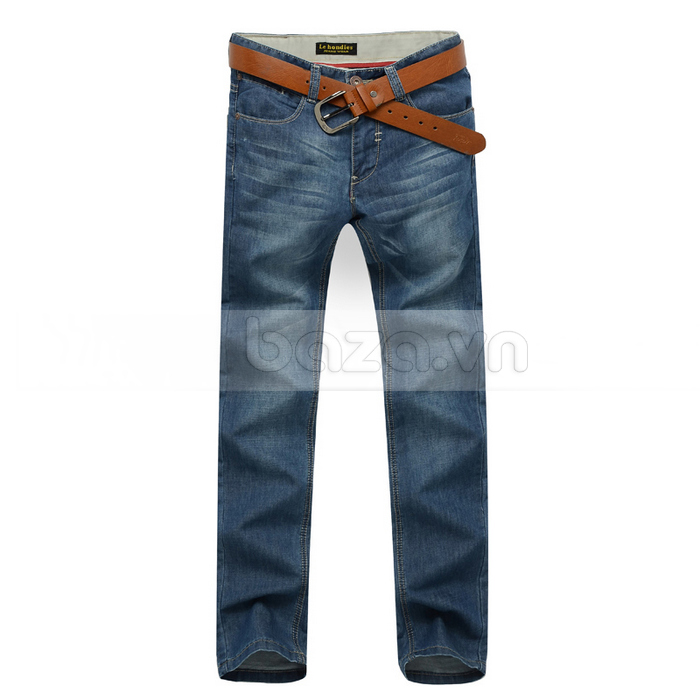quần jeans nam Hehondies ống đứng cổ điển - Quần bò nam đẹp