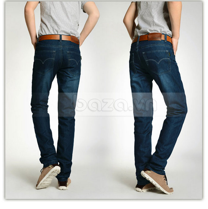 quần jeans nam Hehondies ống đứng cổ điển phù hợp với mọi độ tuổi