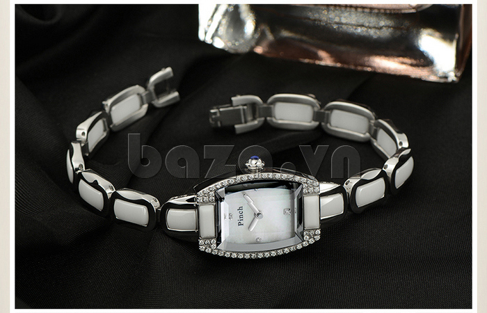 Đồng hồ nữ " Đồng hồ lắc tay nữ thời trang cao cấp Pinch J7001L  "  sắc màu thời trang