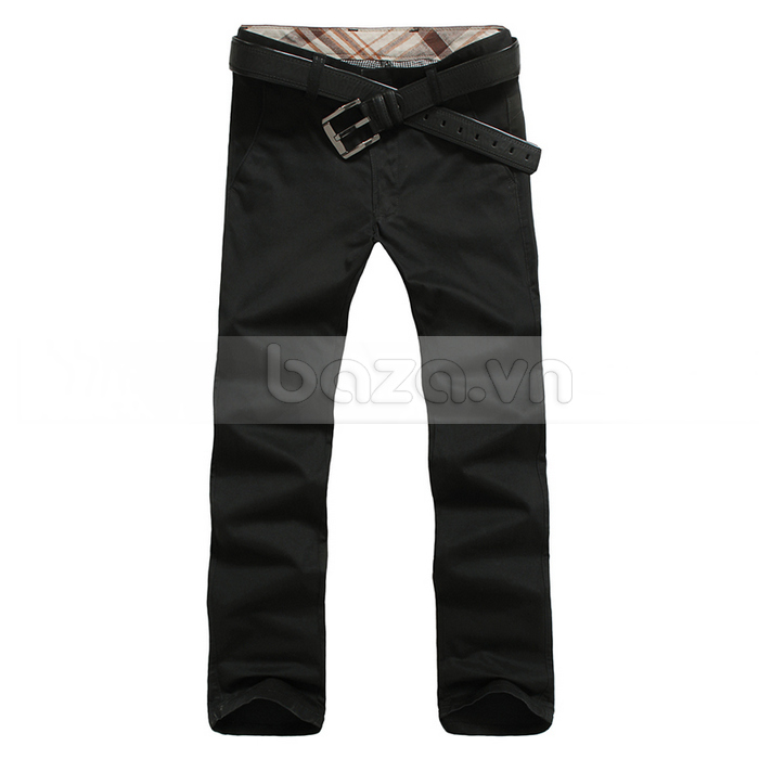 quần Kaki nam Le Hondies phong cách Casual màu đen