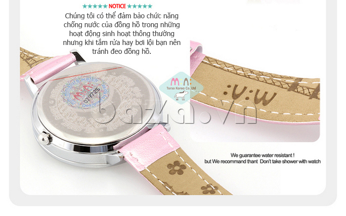 Đồng hồ nữ Mini Coffee có tem bảo hành chính hãng 