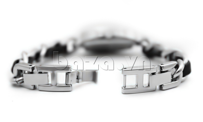 Đồng hồ nữ Julius JA-579 dây mắt xích khóa điều chỉnh tiện lợi 