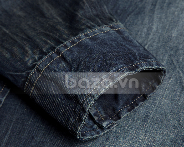 Baza.vn: Sơ mi bò nam K-Jeans FC-125253 thiết kế tinh tế và sang trọng 