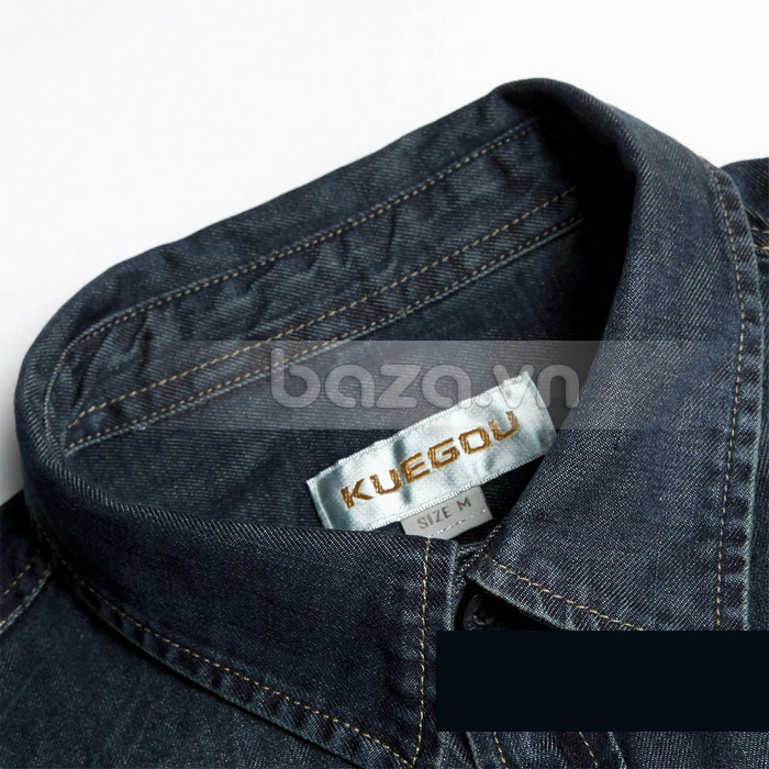 Baza.vn: Sơ mi bò nam K-Jeans FC-125253 chất lượng vải áo cao cấp hàng đầu, bền bỉ với thời gian 