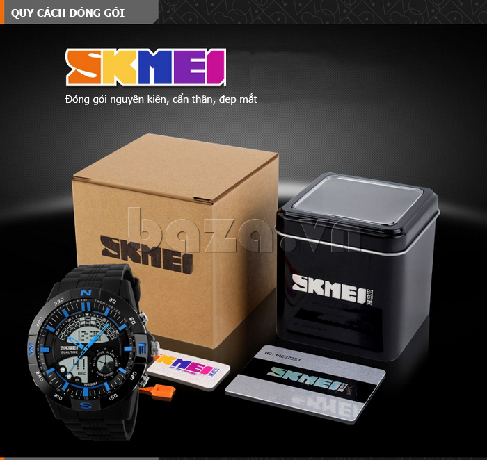 Đồng hồ điện tử nam phong cách thể thao Skmei nhập khẩu 