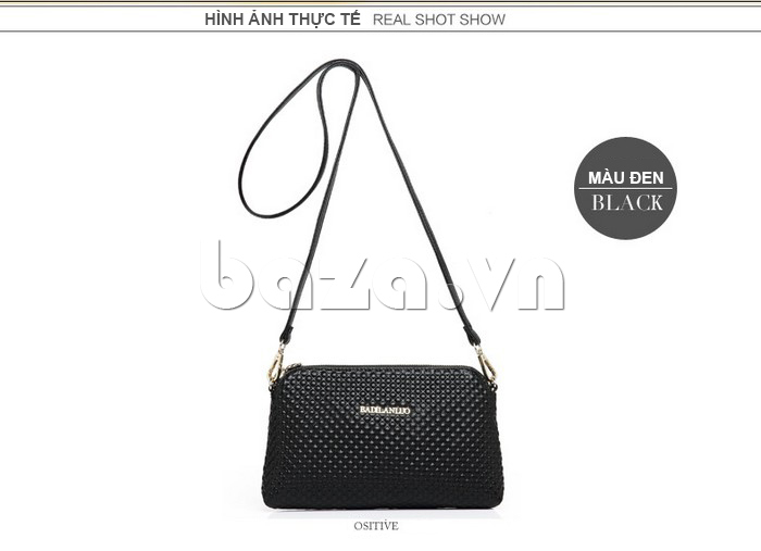 Túi xách nữ mini thời trang Batylanlo B5001 màu đen