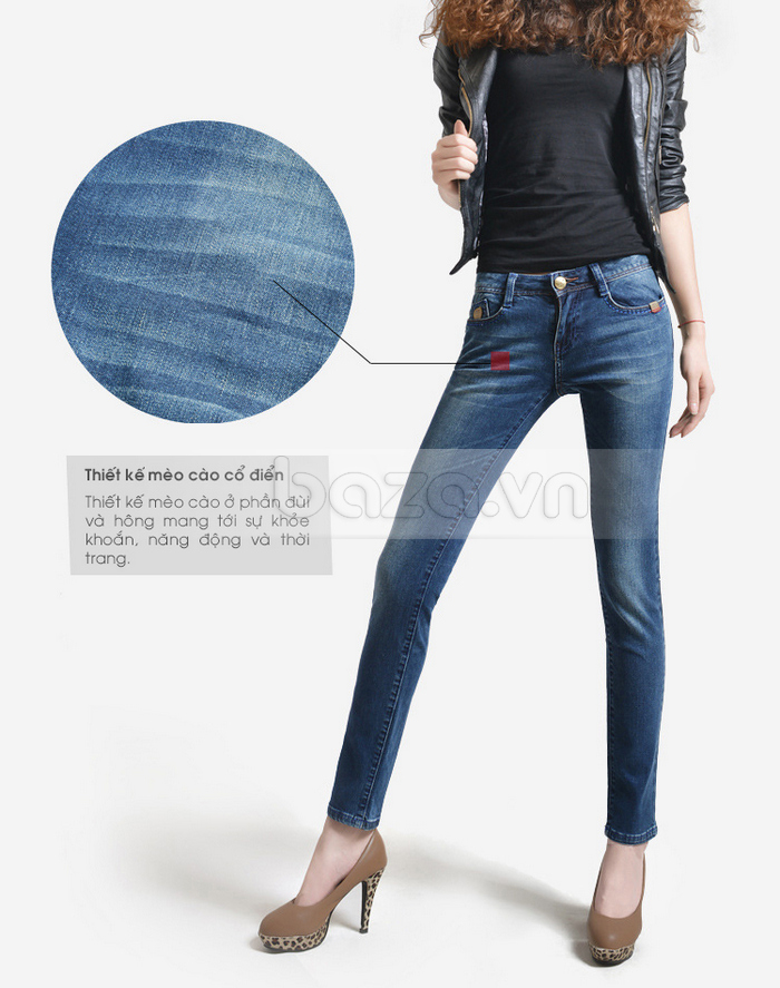 1.	Quần Jeans nữ Bulkish phong cách Hàn Quốc trẻ trung năng động, hoàn hảo và đẹp