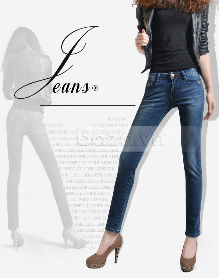 1.	Quần Jeans nữ Bulkish phong cách Hàn Quốc trẻ trung năng động đẹp