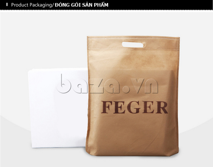 Túi da nam đeo vai Feger 638-1 thời trang