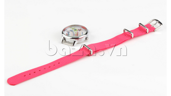 Đồng hồ thời trang nữ Mini MN2003 mặt hình London dây dài phù hợp với cổ tay của bạn gái 