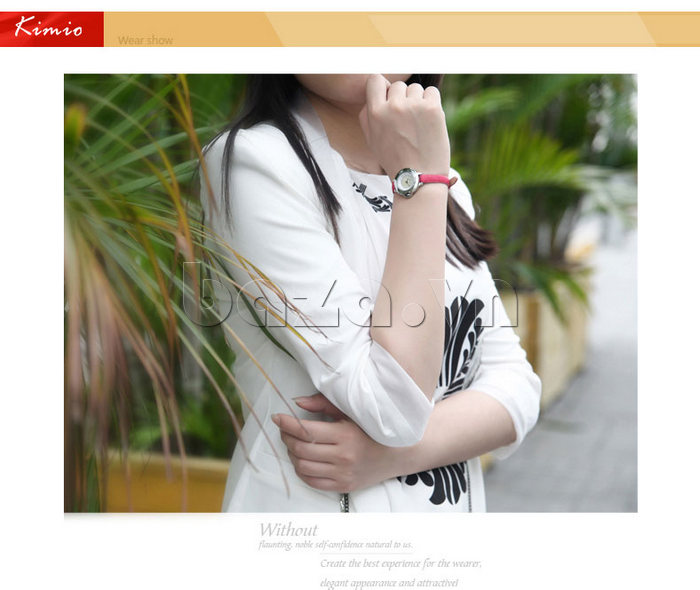 Đồng hồ nữ Kimio ZW515S tôn vinh vẻ đẹp của nữ giới 