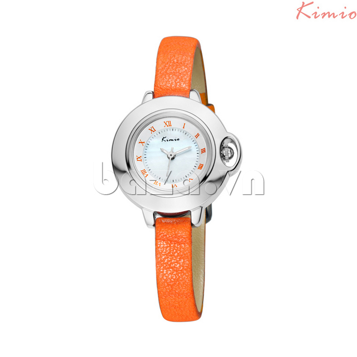 Đồng hồ nữ Kimio ZW515S núm điều chỉnh dễ thương 