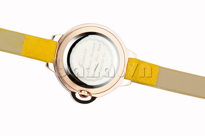 Đồng hồ nữ Kimio ZW515S mặt đáy trang trí công phu 