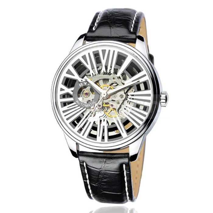Baza.vn: Đồng hồ nam Eyki EFL8560G dây đeo da thời trang
