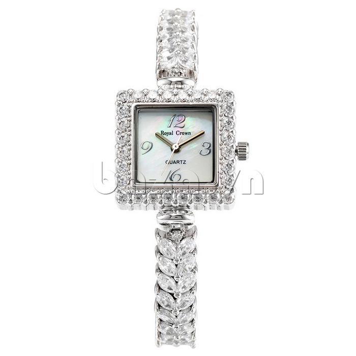 Đồng hồ lắc tay thời trang Royal Crown 3808