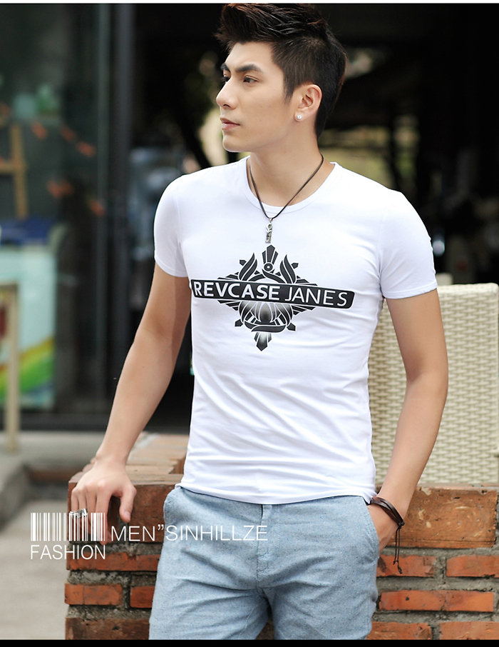 Áo T-shirt nam thời trang Sinillze 5903 cho chàng tự tin khi ra phố, dạo chơi