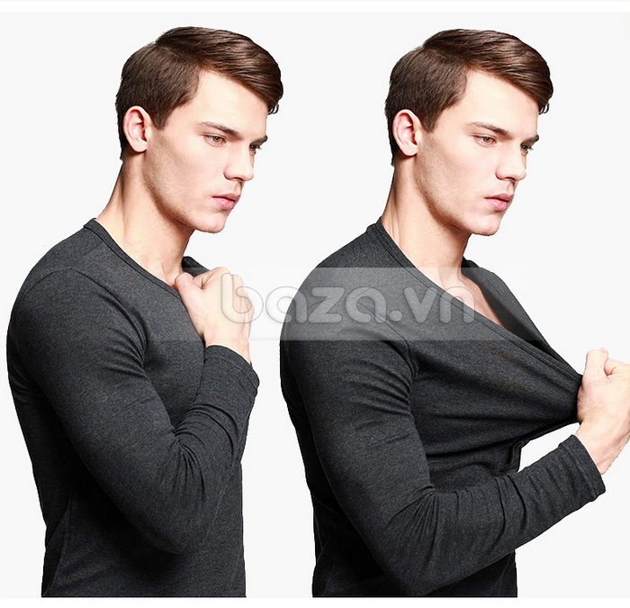 Baza.vn: T-Shirt nam dài tay K-Jeans ST-807 cho chàng thêm ấn tượng 