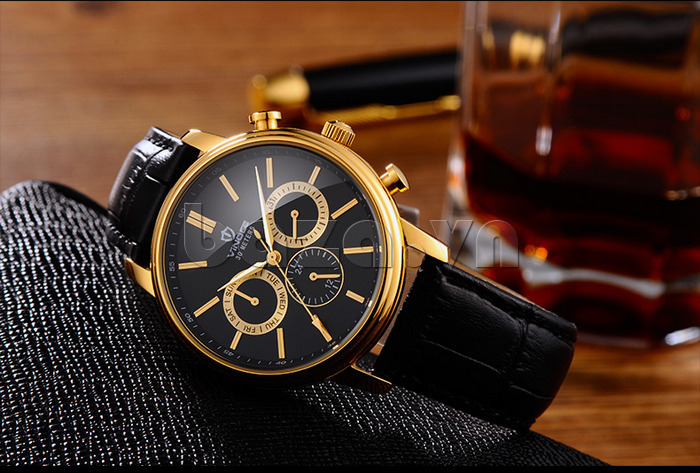 Đồng hồ nam đa chức năng Vinoce 8371G máy Miyota thiết kế đẹp