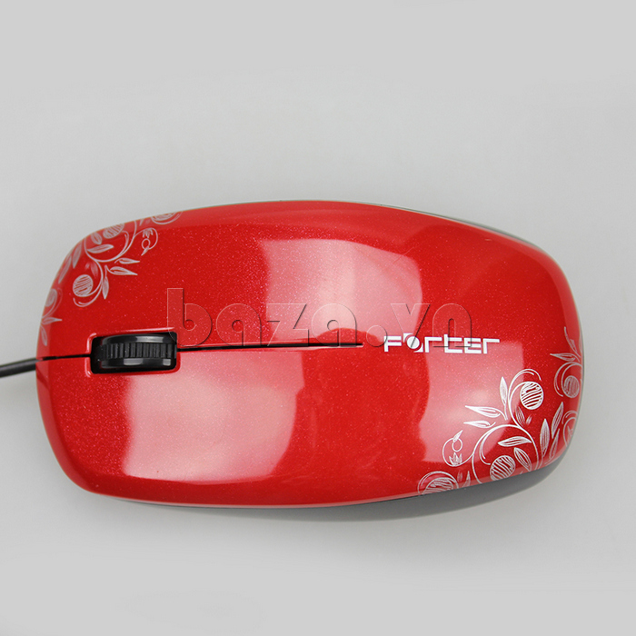 Chuột máy tính Forter L120  màu đỏ nhủ