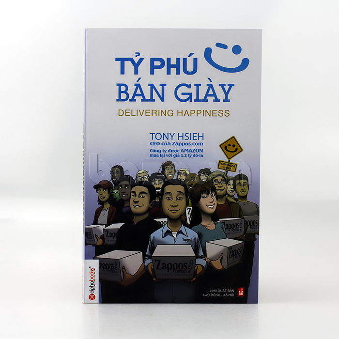 Sách bán hàng marketing " tỷ phú bán giày"  Tony Hsieh