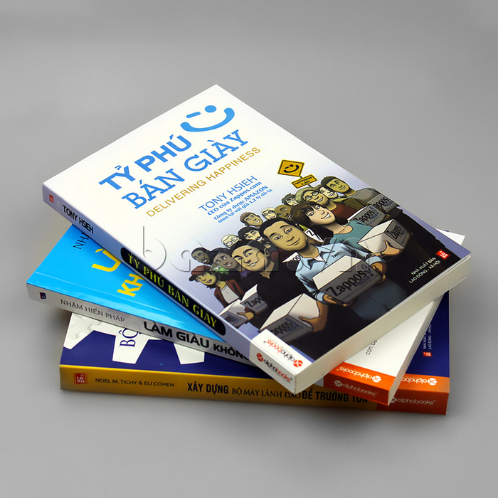 Sách bán hàng marketing " tỷ phú bán giày"  Tony Hsieh món quà ý nghĩa dành cho bạn bè