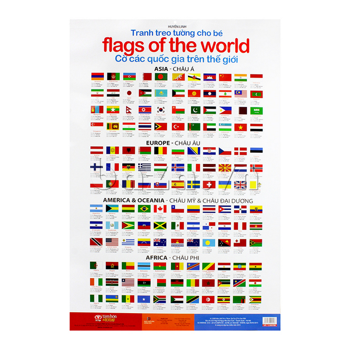 Baza.vn quốc kỳ các nước châu Mỹ đã đem đến cho bạn một bộ sưu tập các cờ quốc gia trên thế giới để trang trí cho bé. Đây là cơ hội để bạn tìm hiểu về sự đa dạng về văn hóa, lịch sử, địa lý của các quốc gia thông qua các biểu tượng quốc gia. Hãy mua ngay sản phẩm từ Baza.vn để trang trí cho không gian của bé thêm vui tươi và sáng tạo nhé!