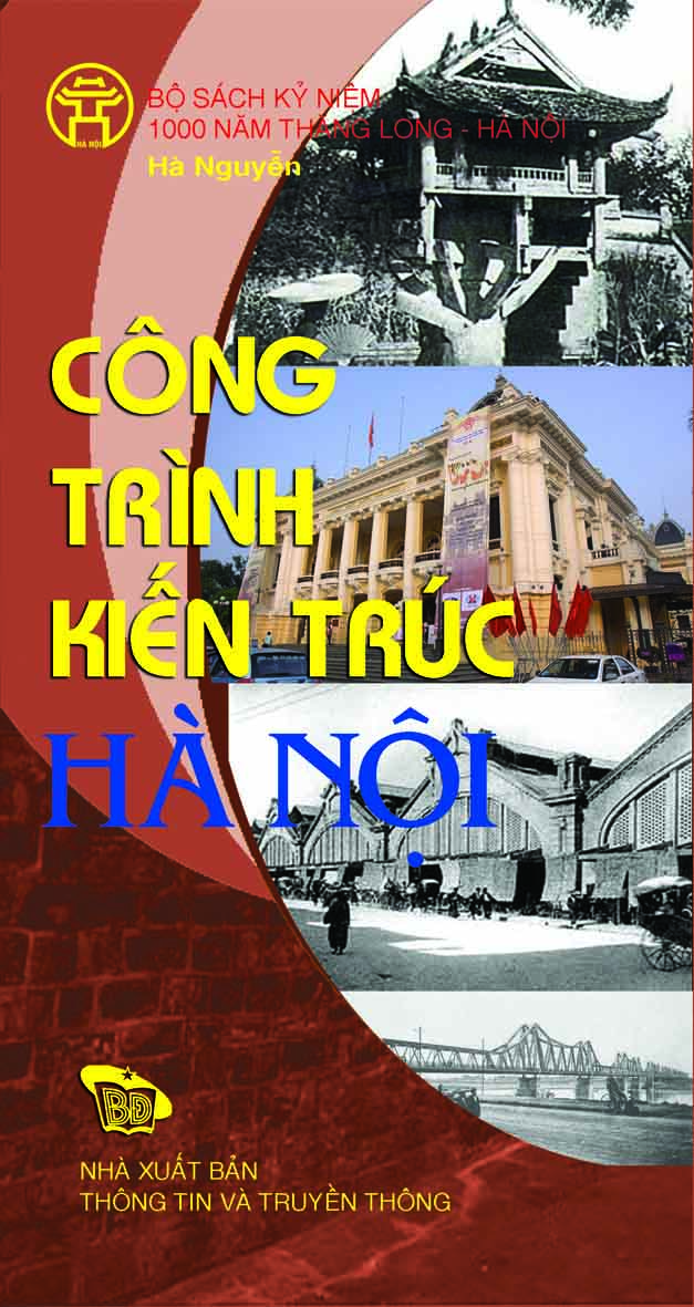 Sách văn hóa xã hội " Công trình kiến trúc Hà Nội " Hà Nguyễn