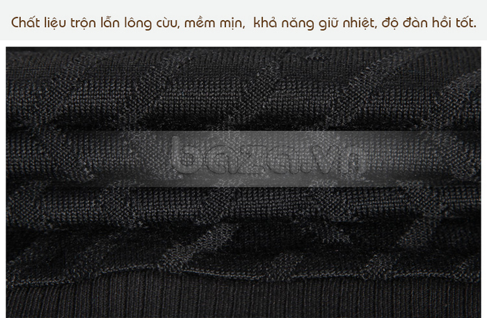 Baza.vn: Áo nam thu đông Royal Family X126E15 chất liệu lông cừu pha với khả năng giữ nhiệt tốt